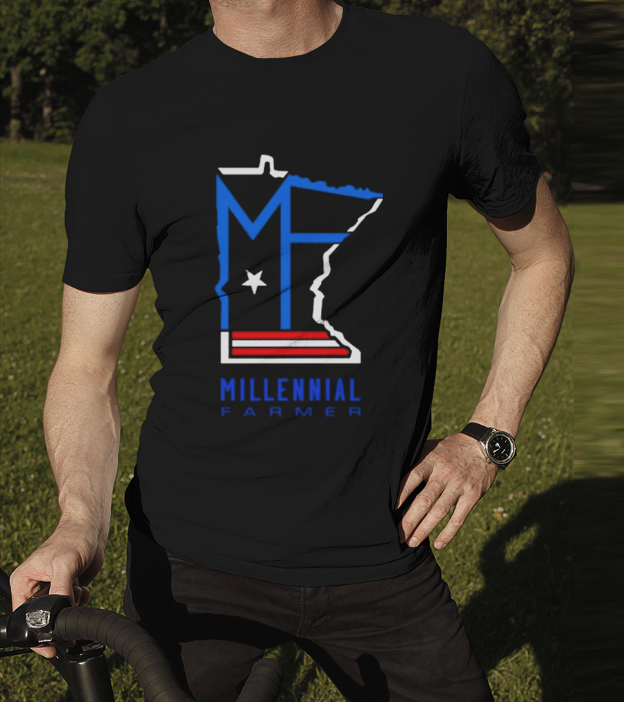 Millennial Farmer RWB Minnesota T-Shirt