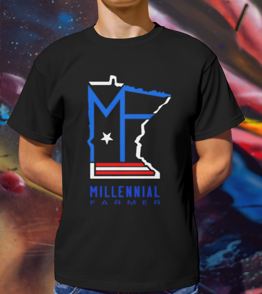 Millennial Farmer RWB Minnesota T-Shirt