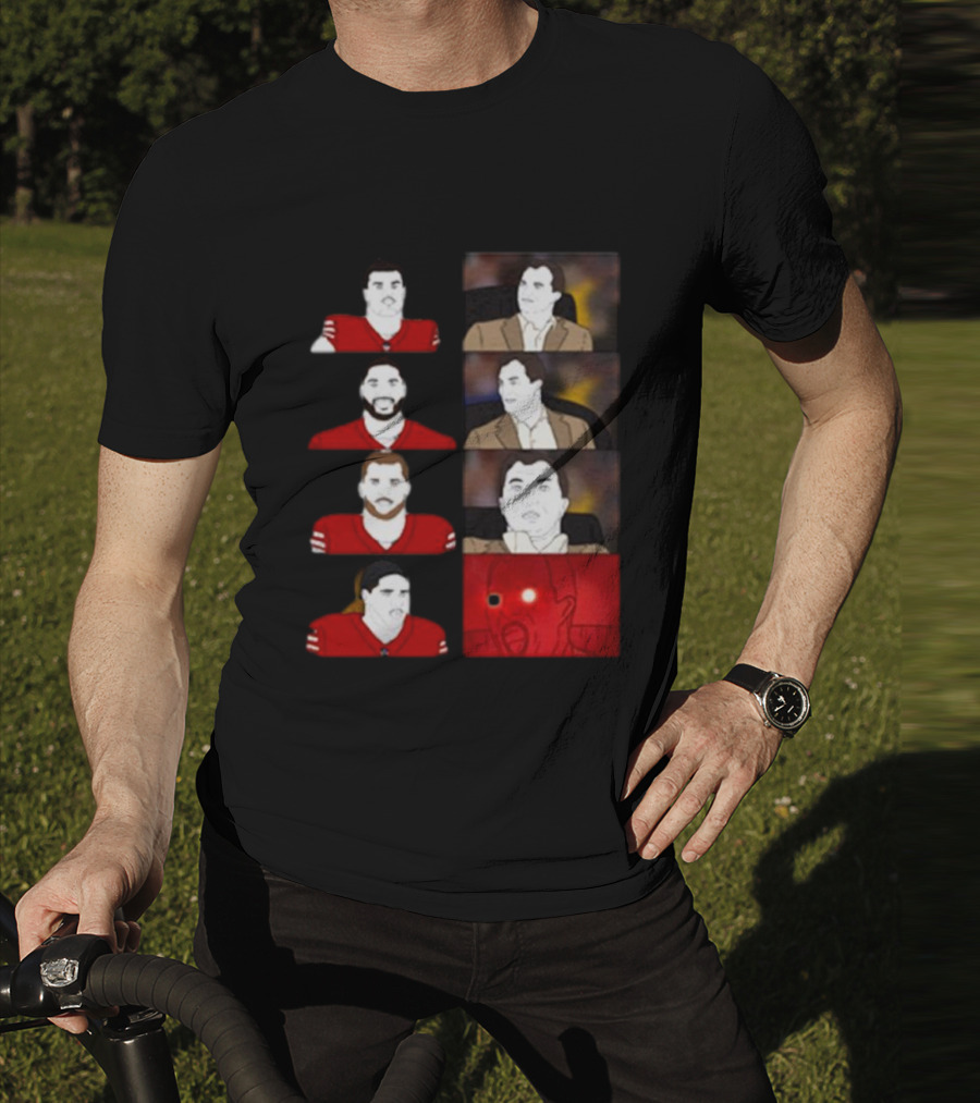 Rita Oak Mr. McMahon Meme San Francisco 49ers Football Reaction T-Shirt