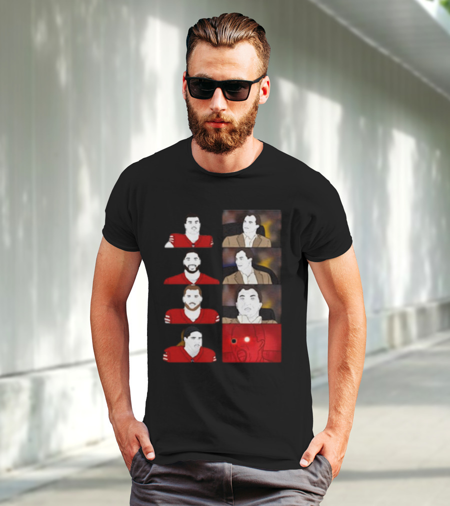 Rita Oak Mr. McMahon Meme San Francisco 49ers Football Reaction T-Shirt