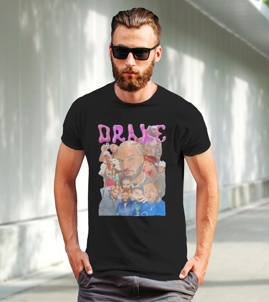 Drake Collage Bootleg Ubaru T-Shirt