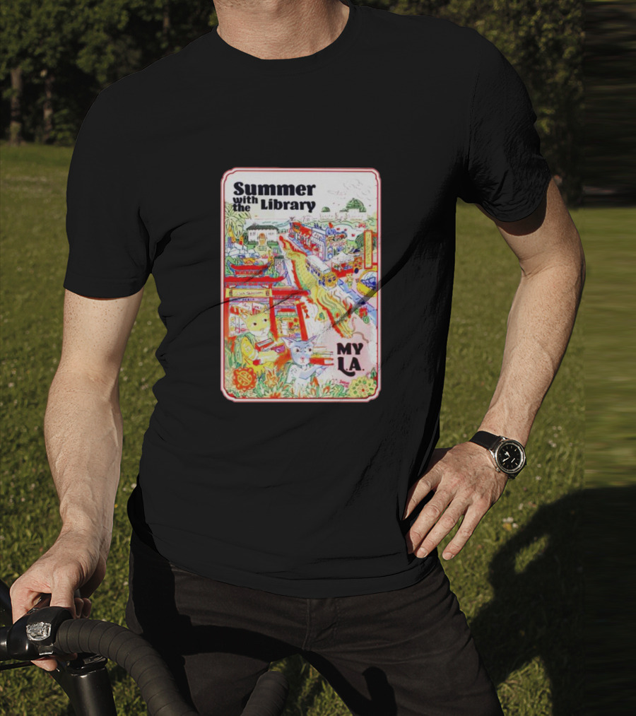 Summer With The Library My LA T-Shirt