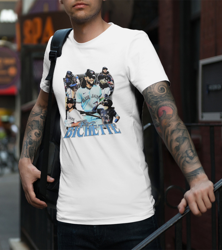 Toronto Blue Jays Bo Bichette Collage MLB Collector's Edition T-Shirt