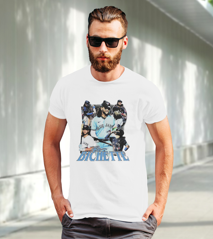 Toronto Blue Jays Bo Bichette Collage MLB Collector's Edition T-Shirt