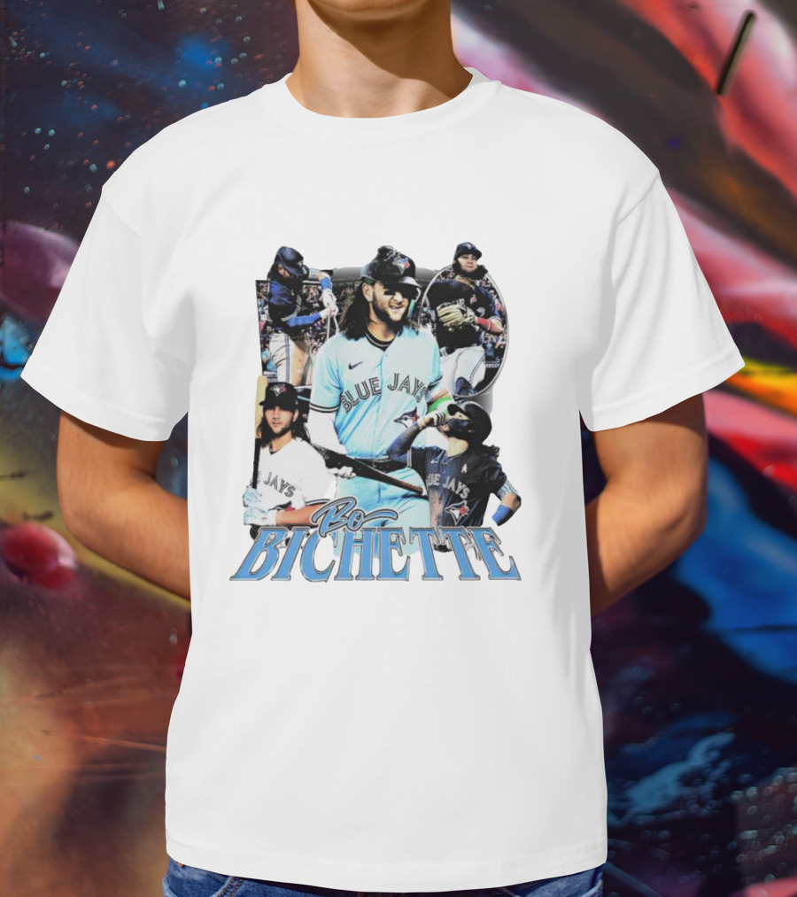 Toronto Blue Jays Bo Bichette Collage MLB Collector's Edition T-Shirt