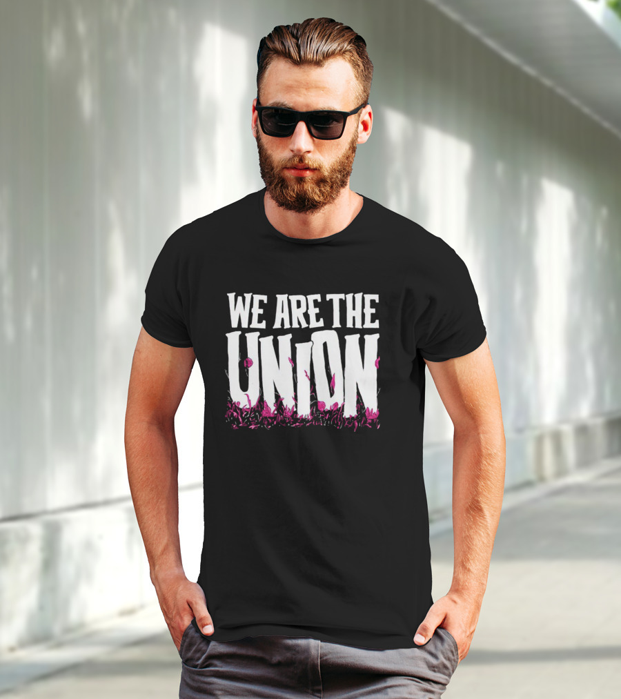 We Are The Union Pink Floral Grass T-Shirt