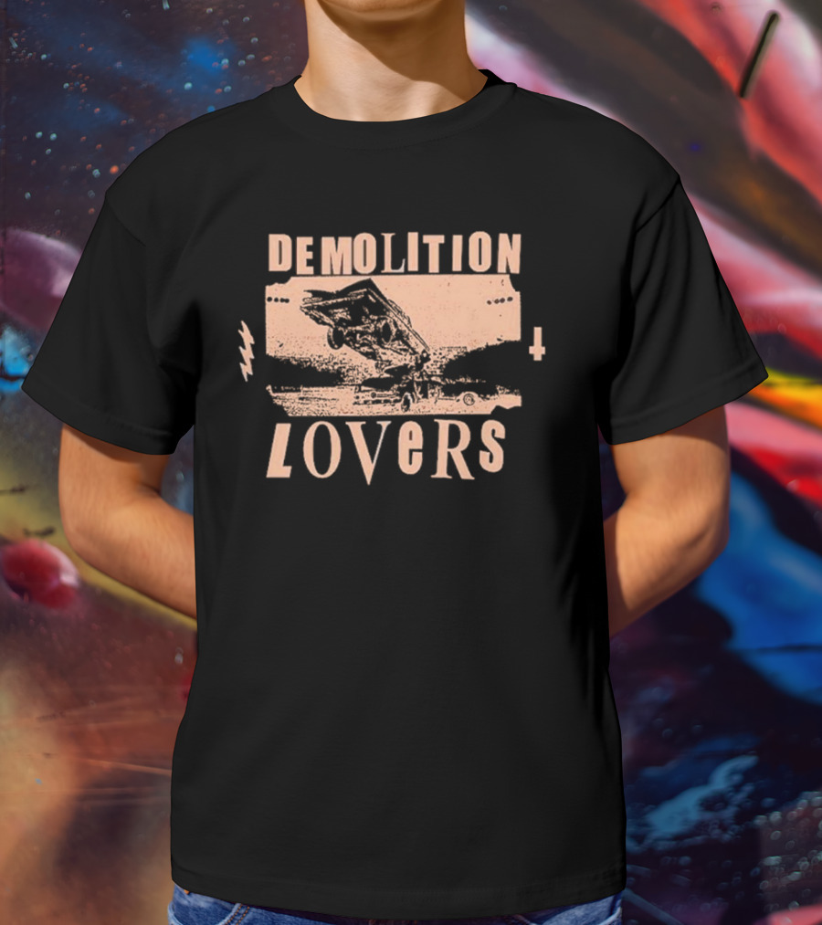 Demolition Lovers Vintage Car Crash Aesthetic T-Shirt