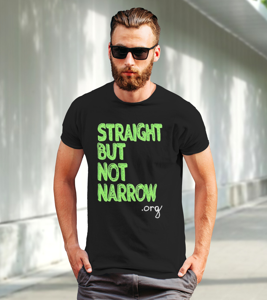 Josh Hutcherson Straight But Not Narrow Support .Org T-Shirt