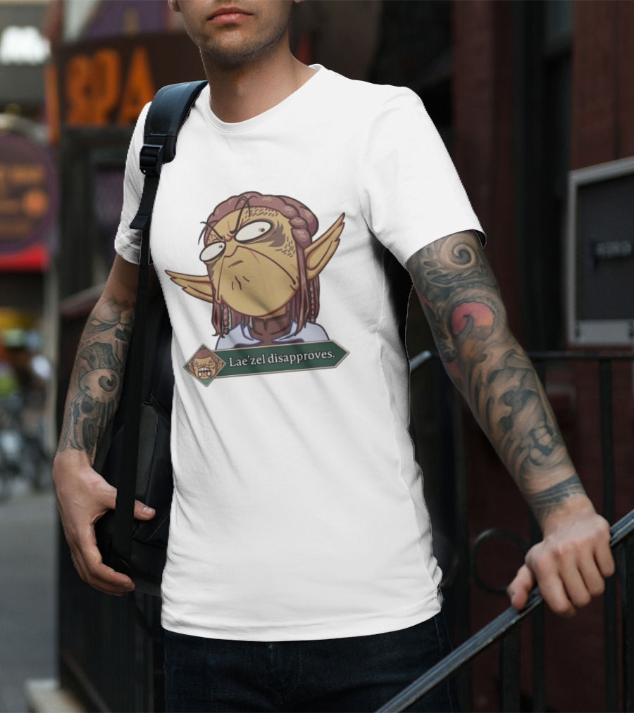 Lae’zel Disapproves Baldur's Gate Meme Expression T-Shirt