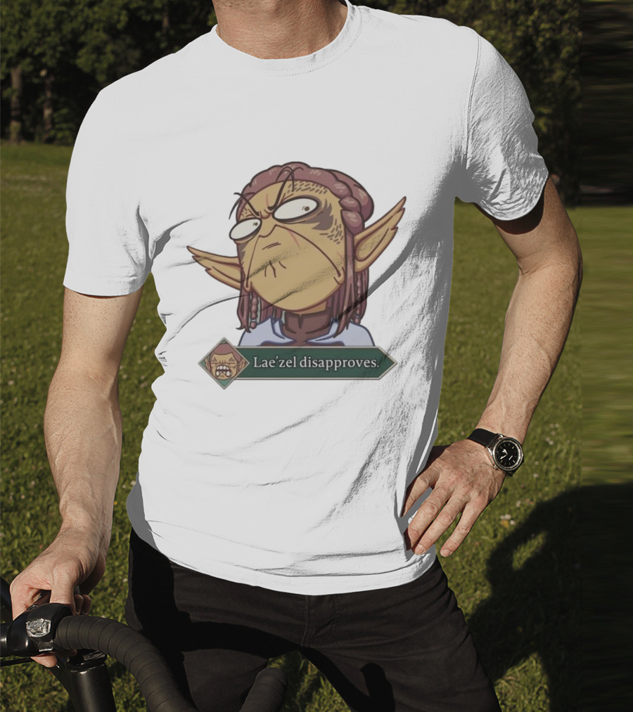 Lae’zel Disapproves Baldur's Gate Meme Expression T-Shirt