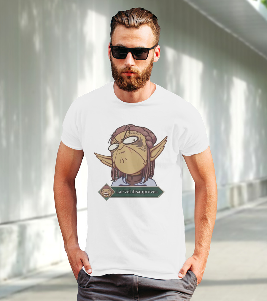 Lae’zel Disapproves Baldur's Gate Meme Expression T-Shirt
