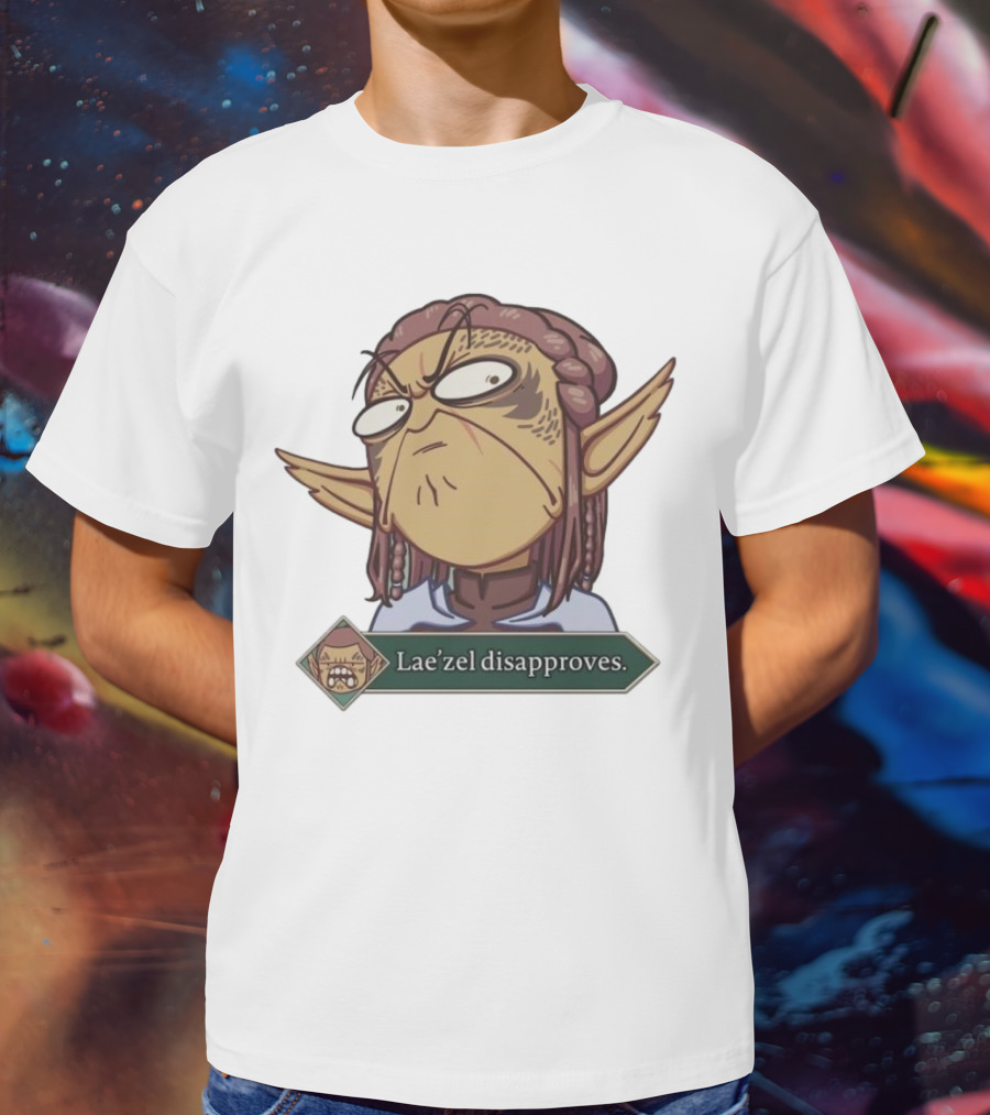 Lae’zel Disapproves Baldur's Gate Meme Expression T-Shirt