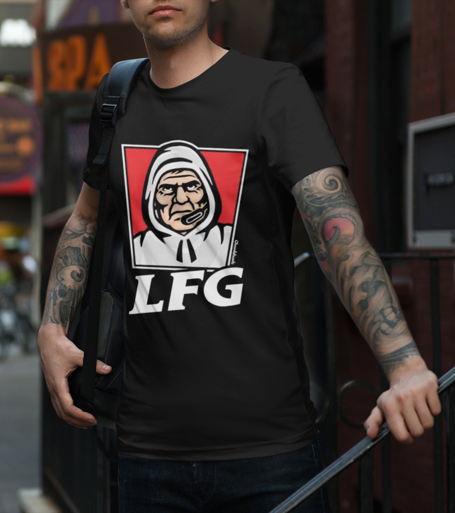 LFG Bill Belichick Hoodie Cartoon Sketch T-Shirt