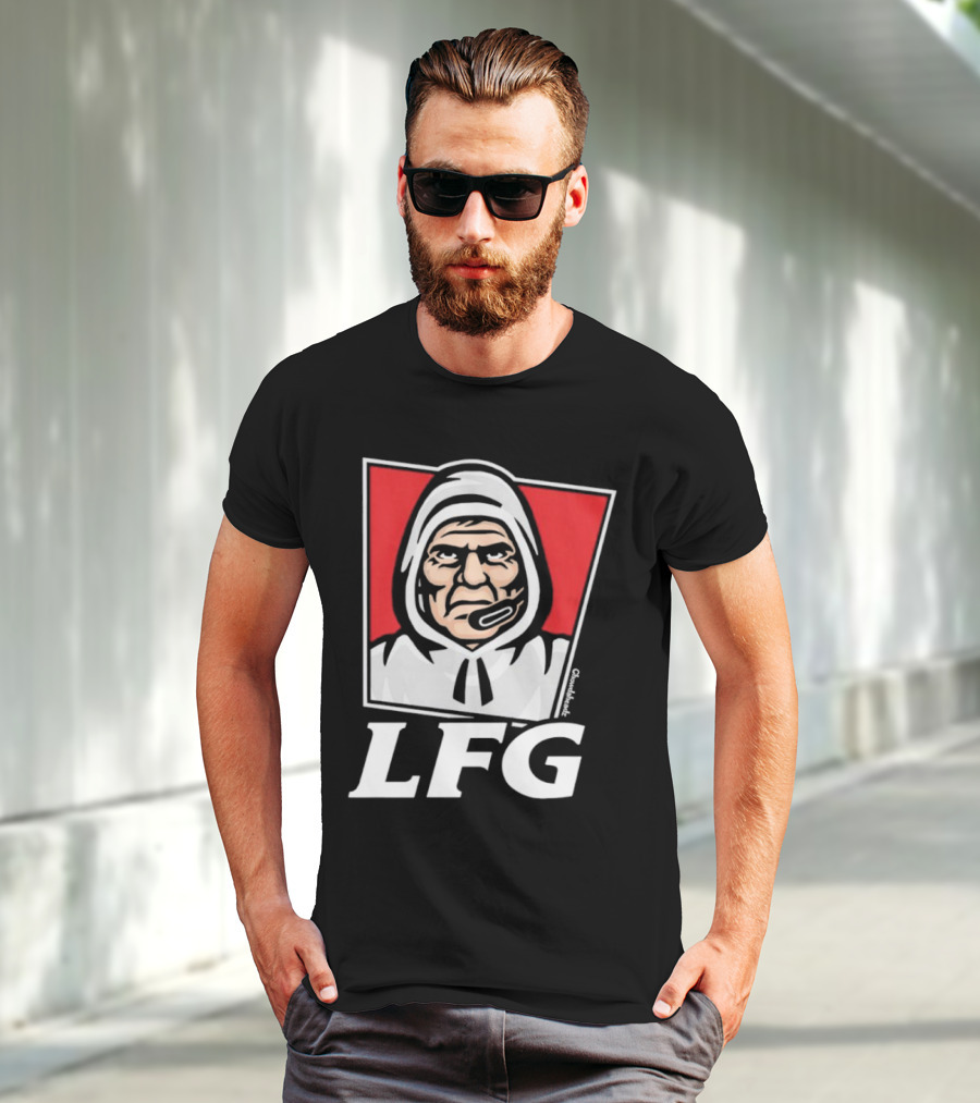 LFG Bill Belichick Hoodie Cartoon Sketch T-Shirt