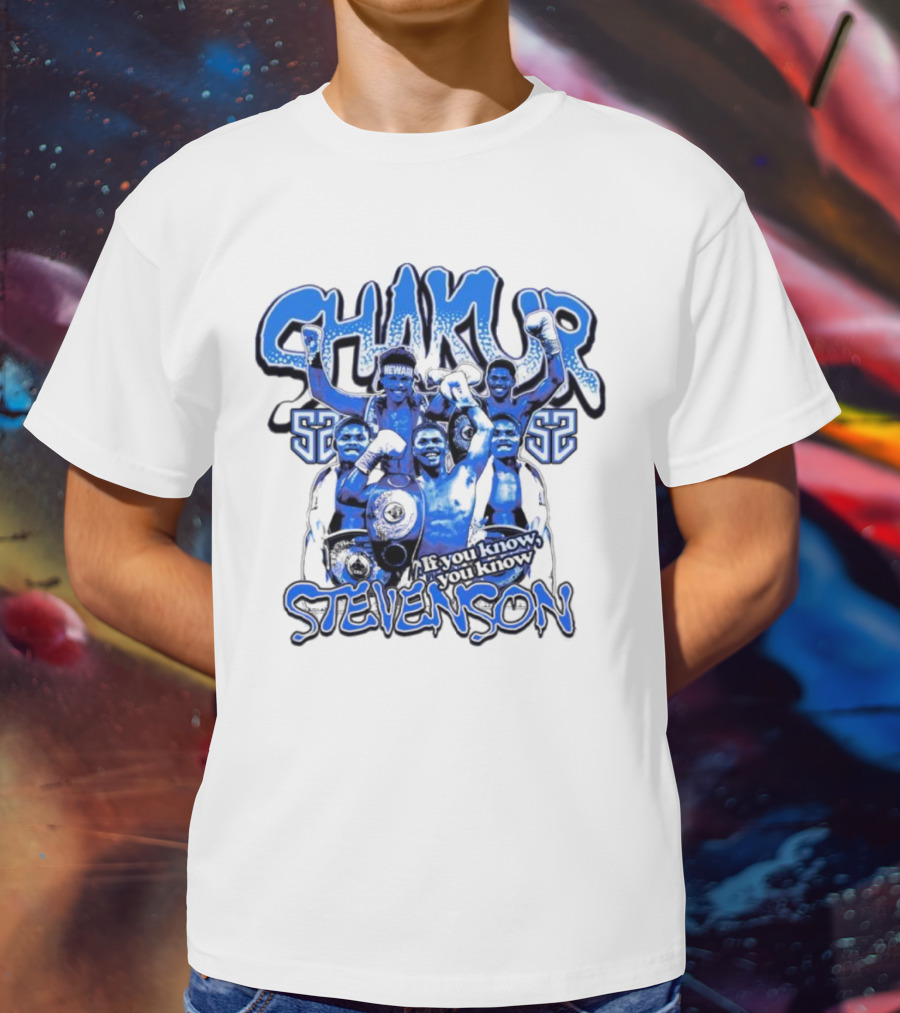 Shakur Stevenson Newark Fight April 8th Boxing Champion T-Shirt