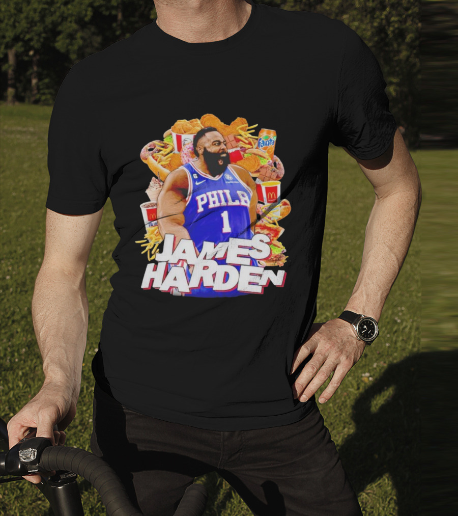 James Harden Philly Fast Food McDonald's Fanta T-Shirt