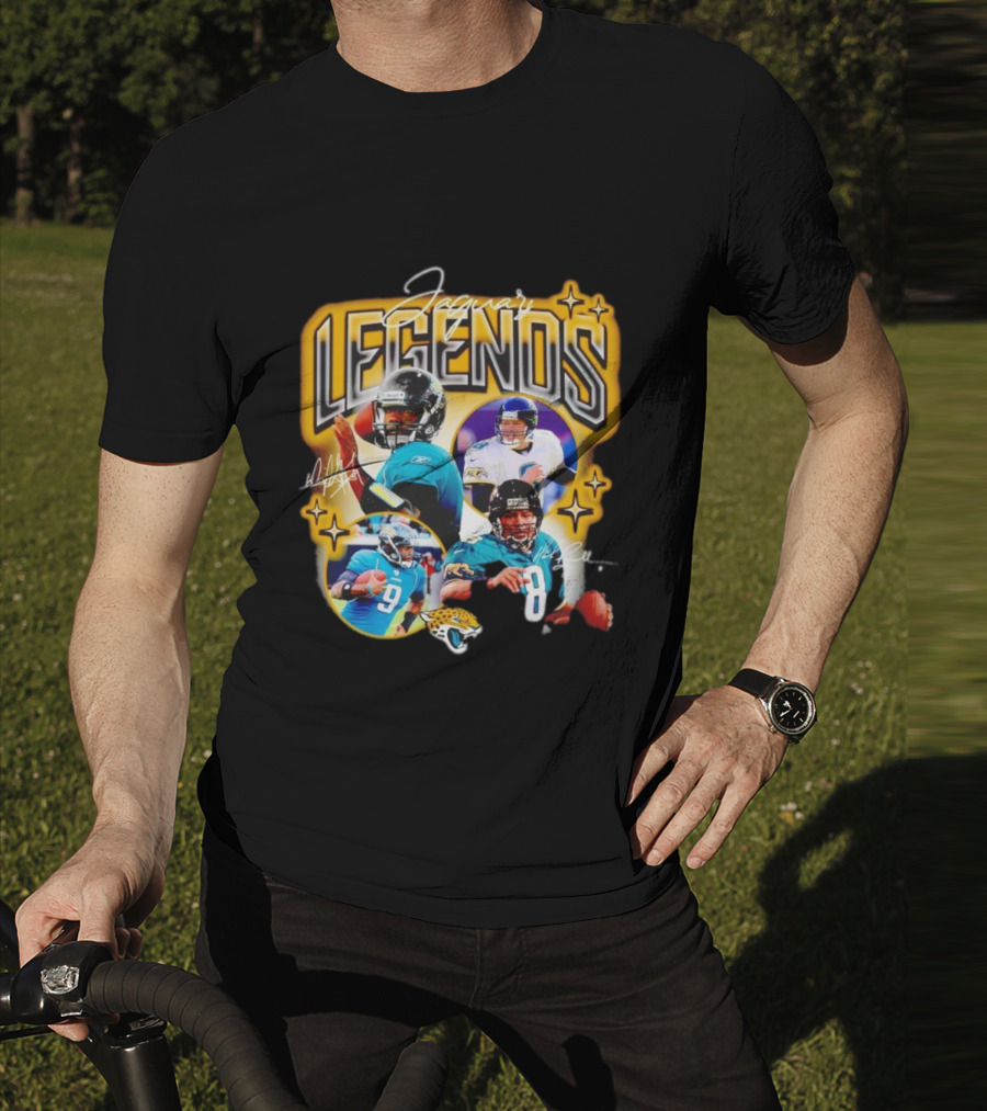 Jaguars Legends Signatures Legendary Football Heroes T-Shirt