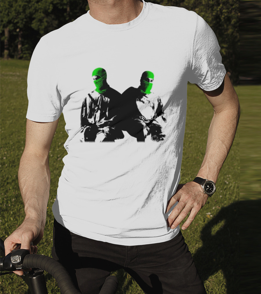 Mansionz Mask Green Neon Duo T-Shirt