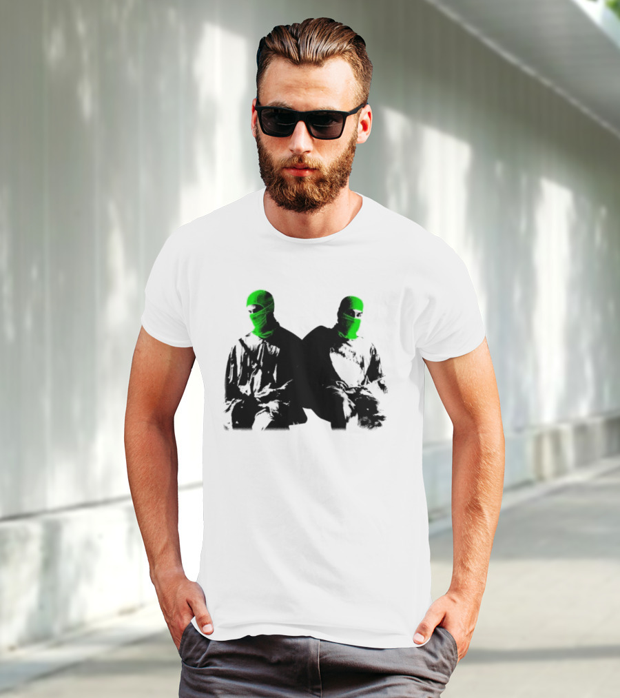 Mansionz Mask Green Neon Duo T-Shirt