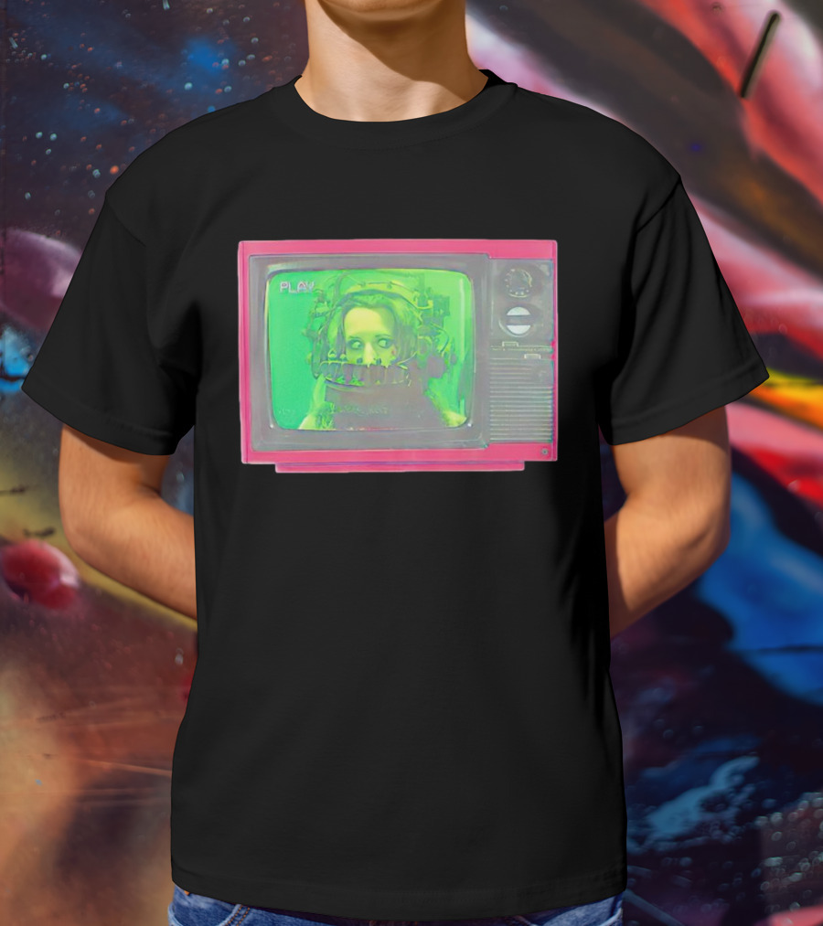 Play Saw Bear Trap Retro TV Horror T-Shirt