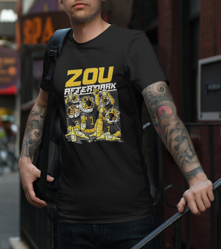 ZOU After Dark Missouri Tigers Party T-Shirt