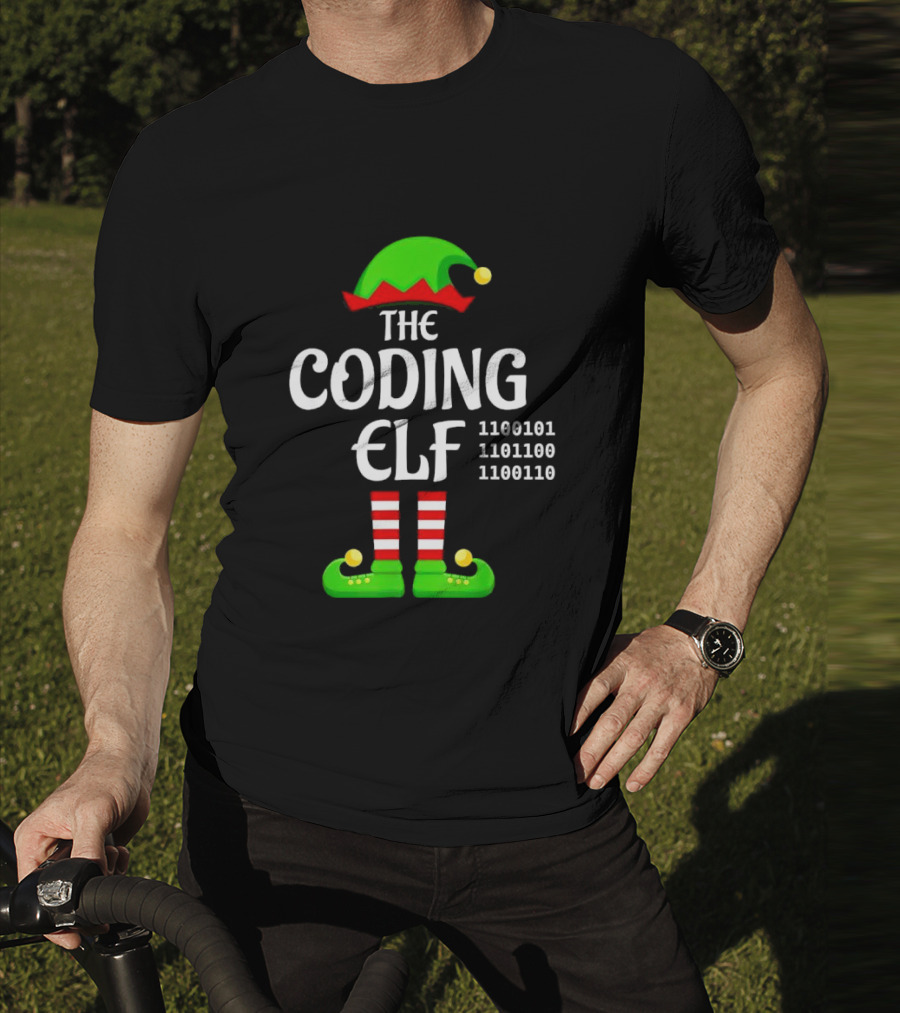 The Coding ELF 1100101 1101100 1101110 T-Shirt