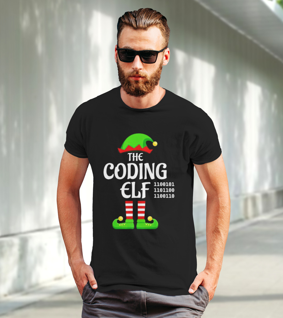 The Coding ELF 1100101 1101100 1101110 T-Shirt