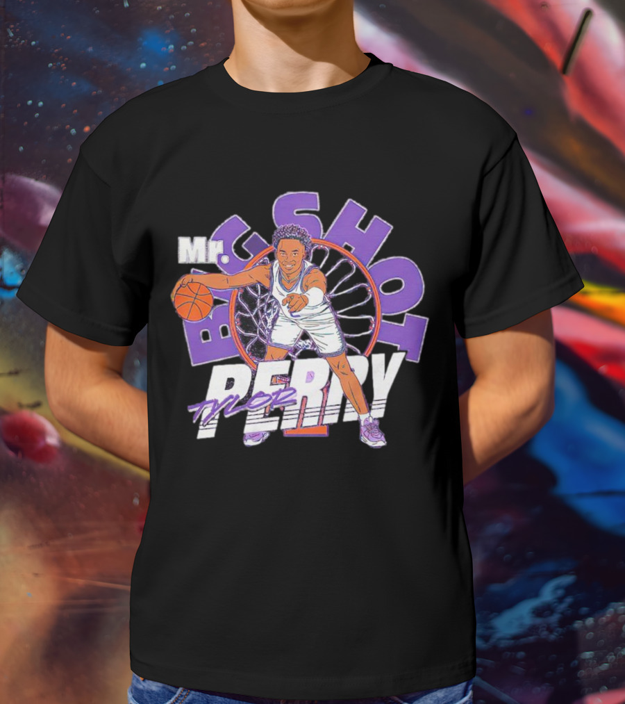 Mr. Big Shot Tylor Perry Basketball Player Signature T-Shirt
