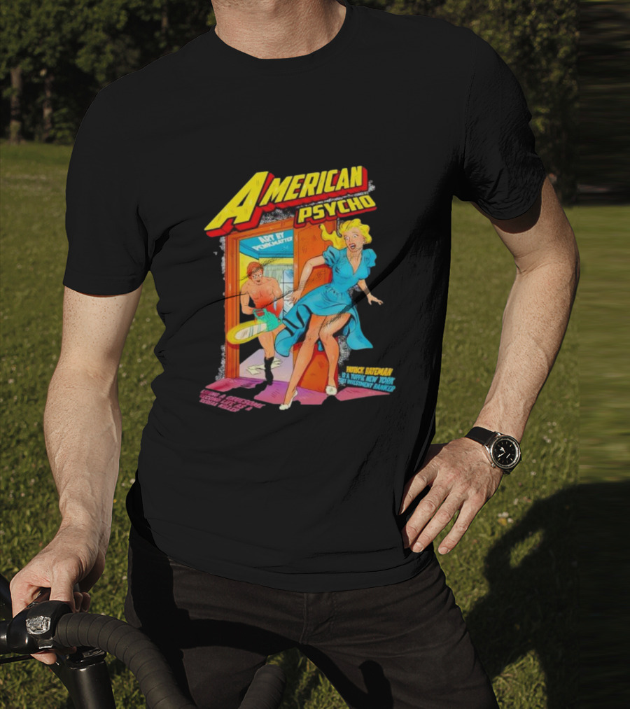 American Psycho Patrick Bateman New York Investment Banker T-Shirt