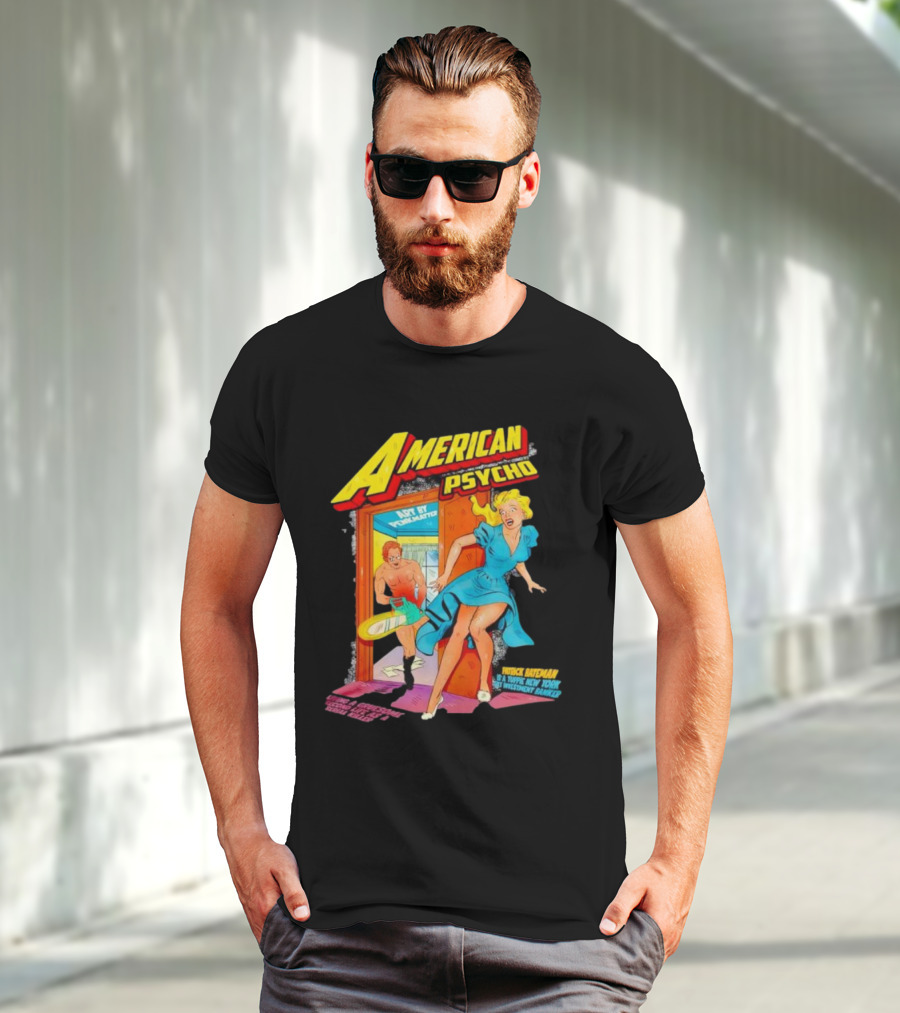American Psycho Patrick Bateman New York Investment Banker T-Shirt