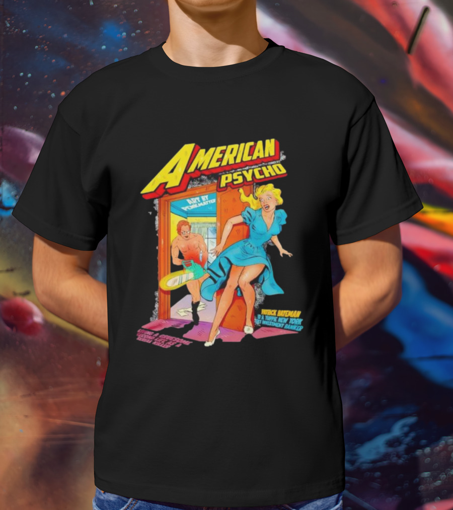 American Psycho Patrick Bateman New York Investment Banker T-Shirt