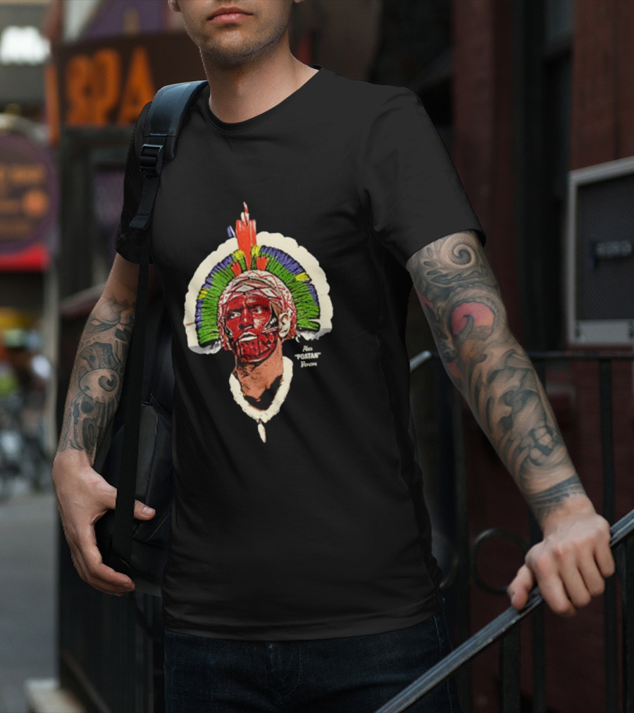 Alec Poatan Native Warrior Headdress T-Shirt