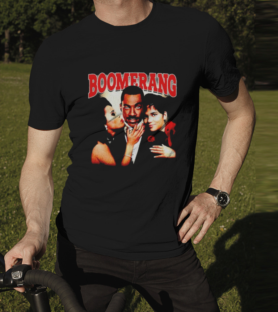 Boomerang Movie Vintage 90s Classic Comedy Trio T-Shirt