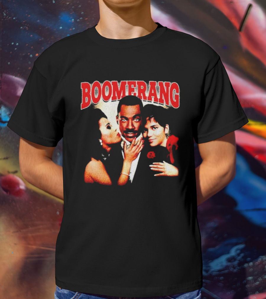 Boomerang Movie Vintage 90s Classic Comedy Trio T-Shirt
