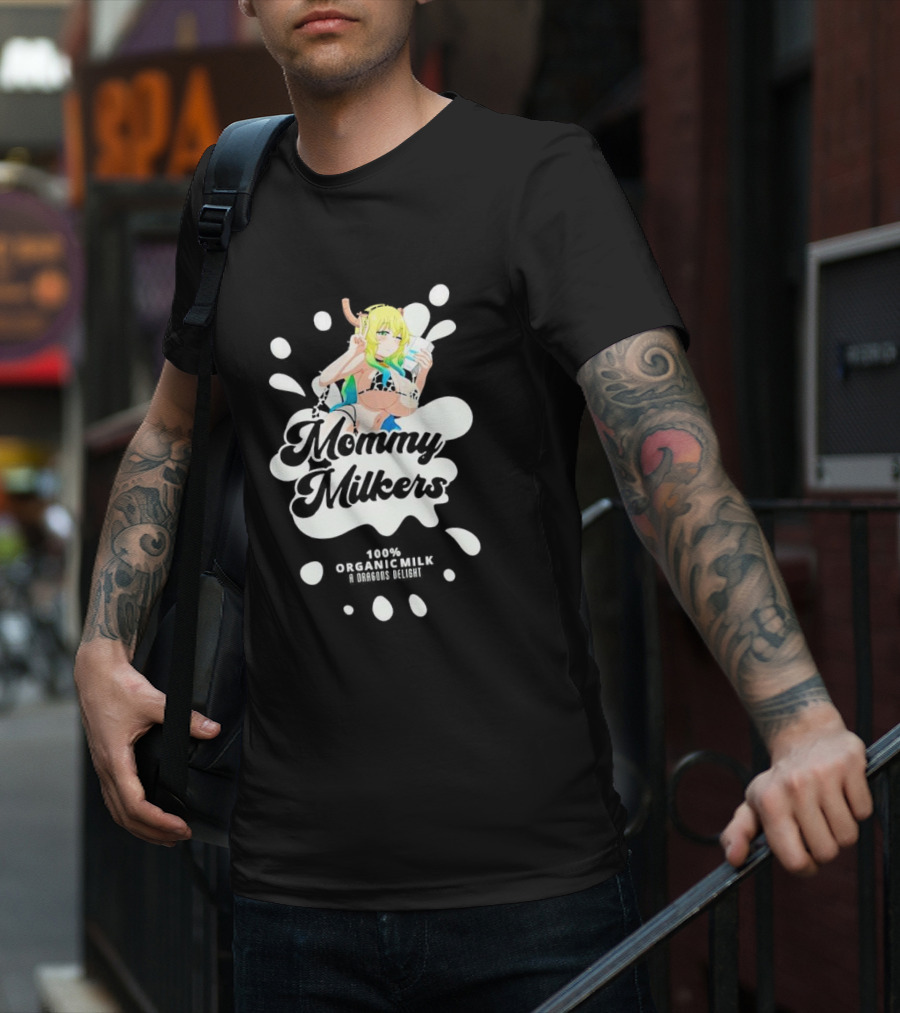 Mommy Milkers 100% Organic Milk A Dragon's Delight T-Shirt