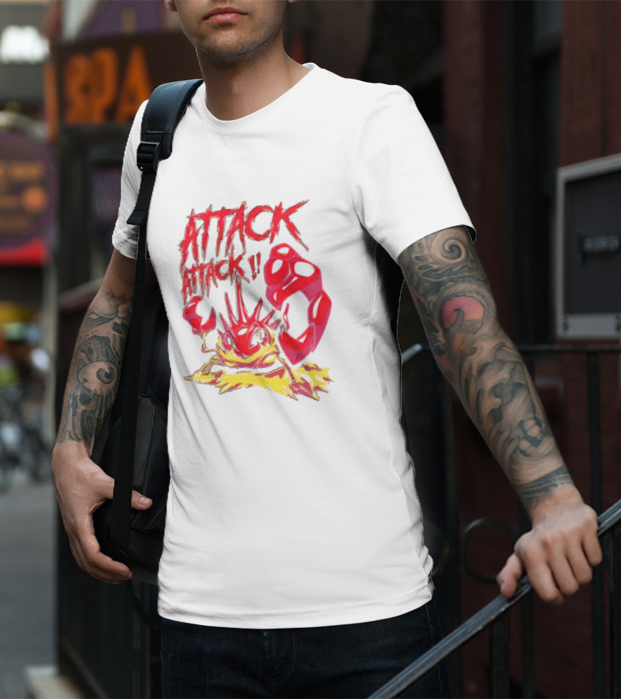 Attack Attack Crabhammer Clawburst Battle T-Shirt
