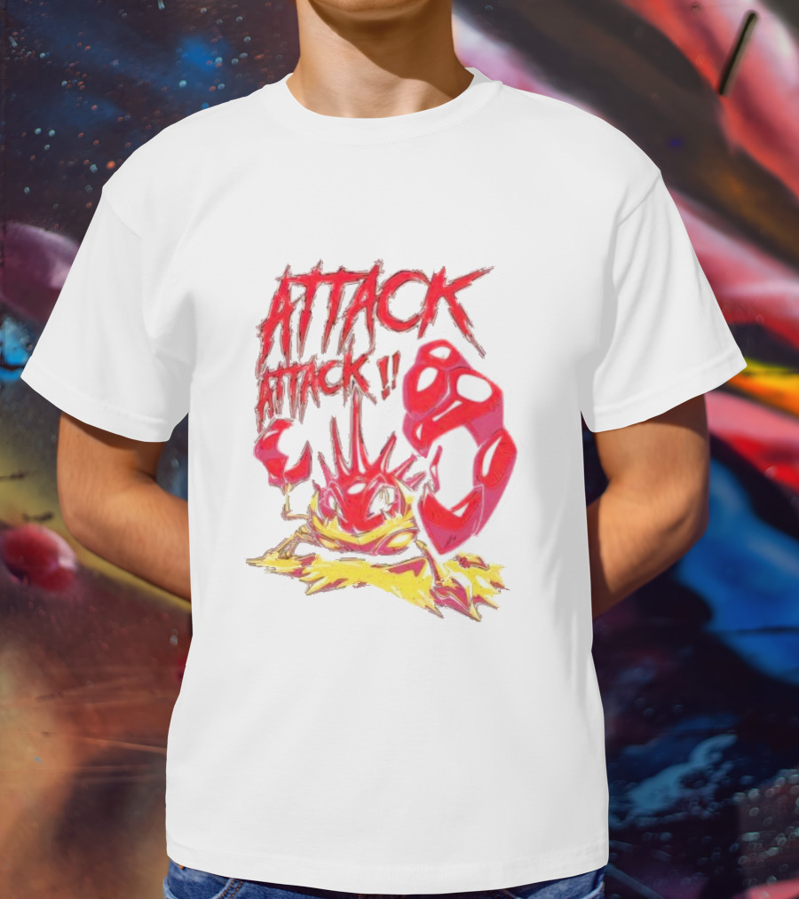 Attack Attack Crabhammer Clawburst Battle T-Shirt