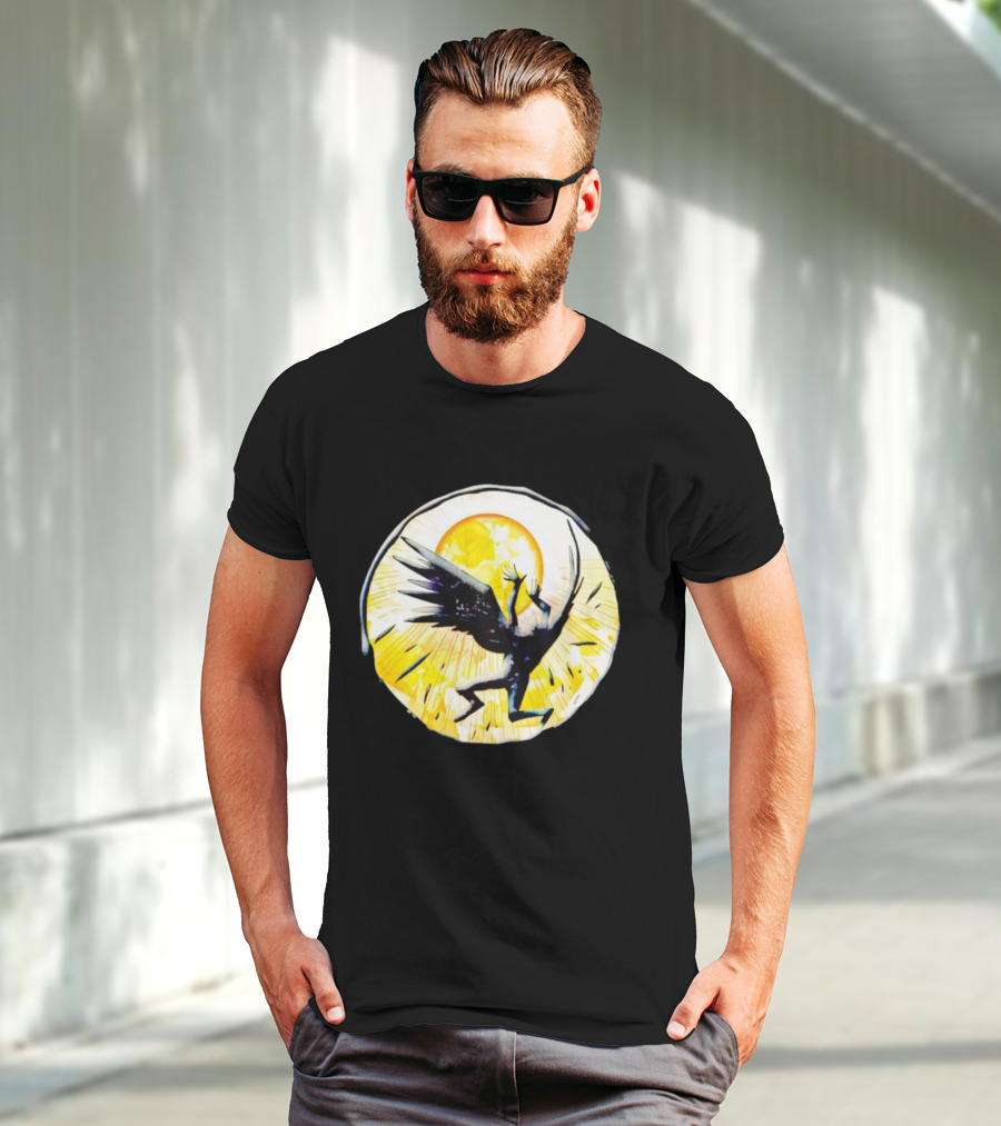 BattleTech Avantis Angels Sunburst Winged T-Shirt
