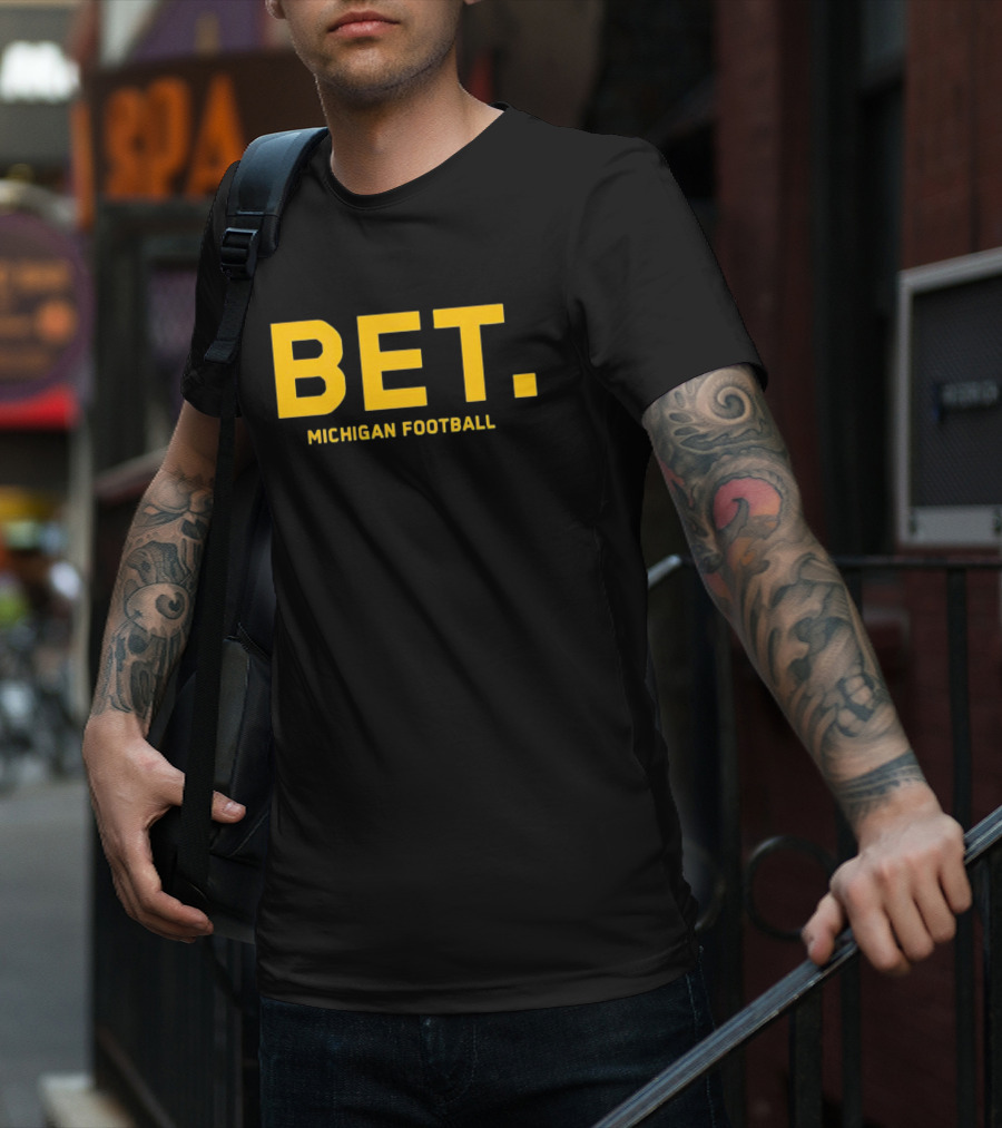 BET Michigan Football Wolverines T-Shirt