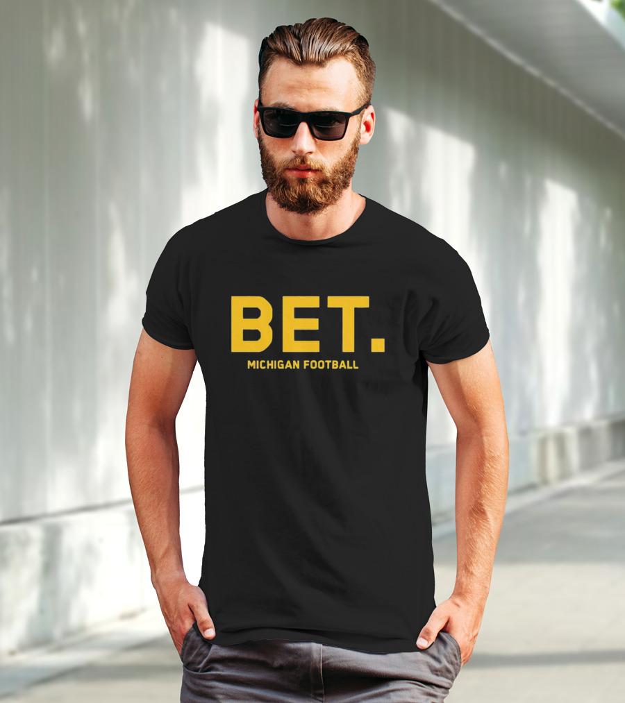 BET Michigan Football Wolverines T-Shirt
