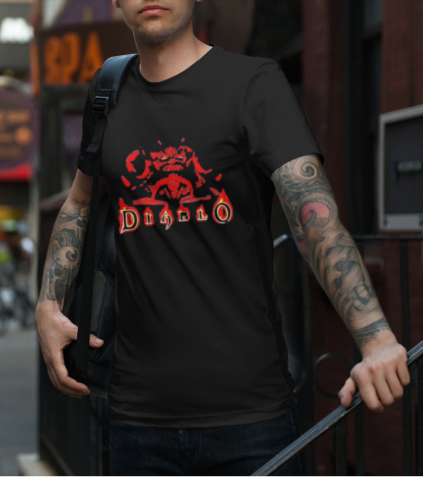 Diablo Better To Die Together Than Face Diablo Alone Red Demon T-Shirt