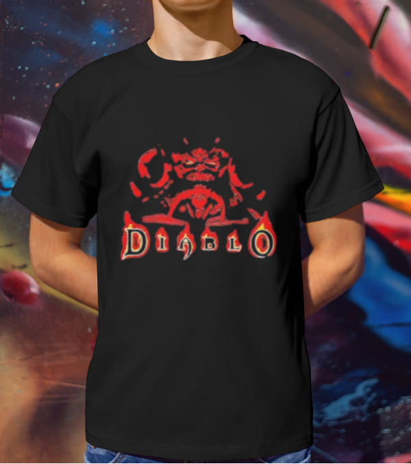 Diablo Better To Die Together Than Face Diablo Alone Red Demon T-Shirt