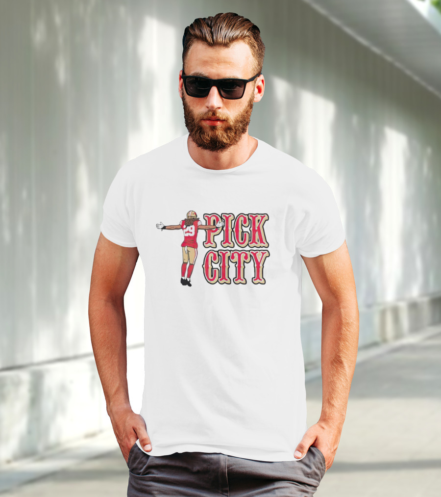 Talanoa Hufanga Pick City 49ers T-Shirt