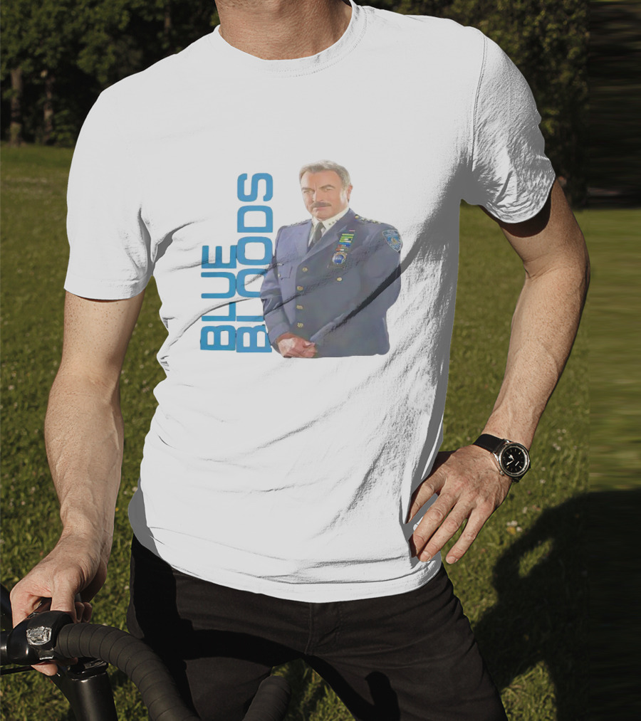 Blue Bloods Tom Selleck Commissioner Frank Reagan T-Shirt