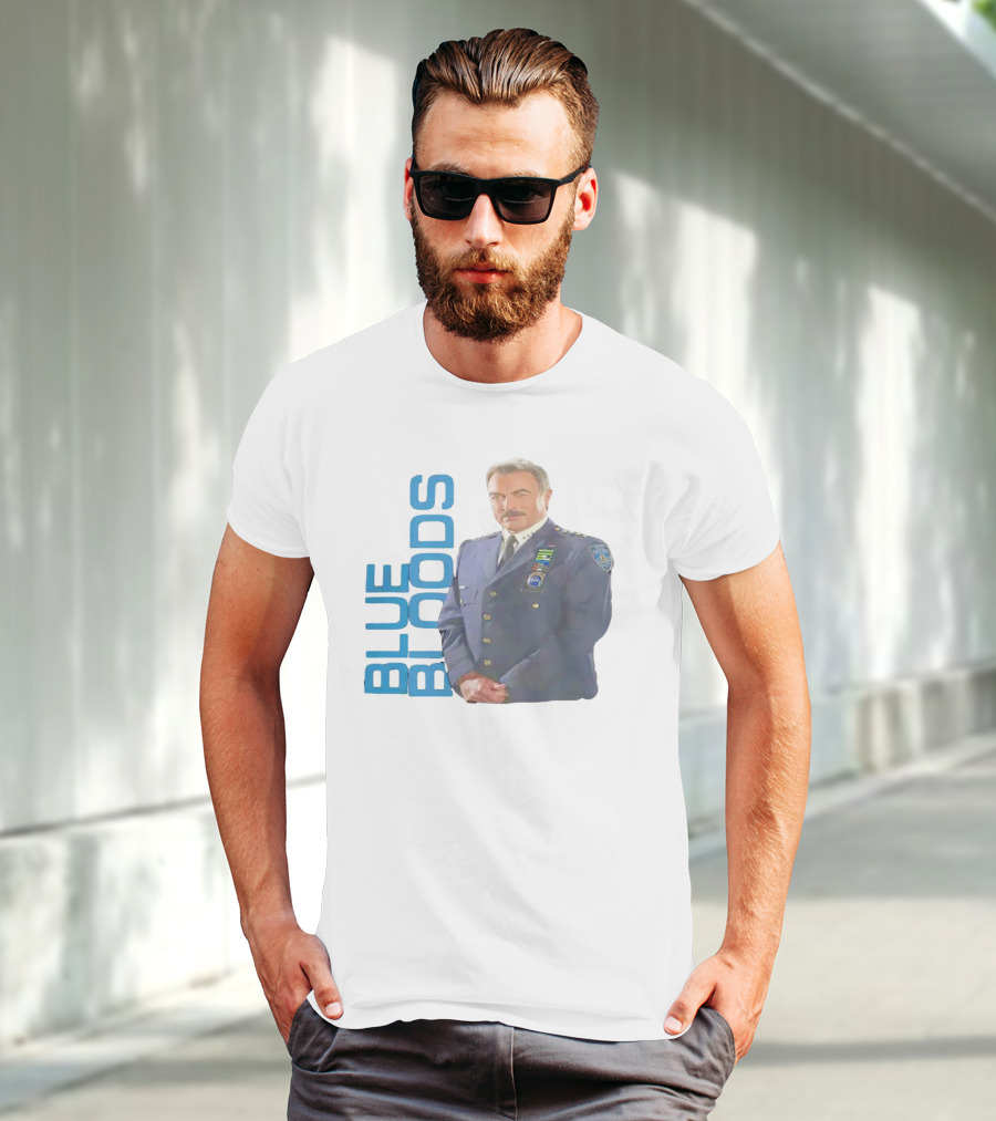 Blue Bloods Tom Selleck Commissioner Frank Reagan T-Shirt