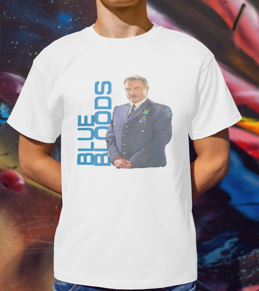 Blue Bloods Tom Selleck Commissioner Frank Reagan T-Shirt