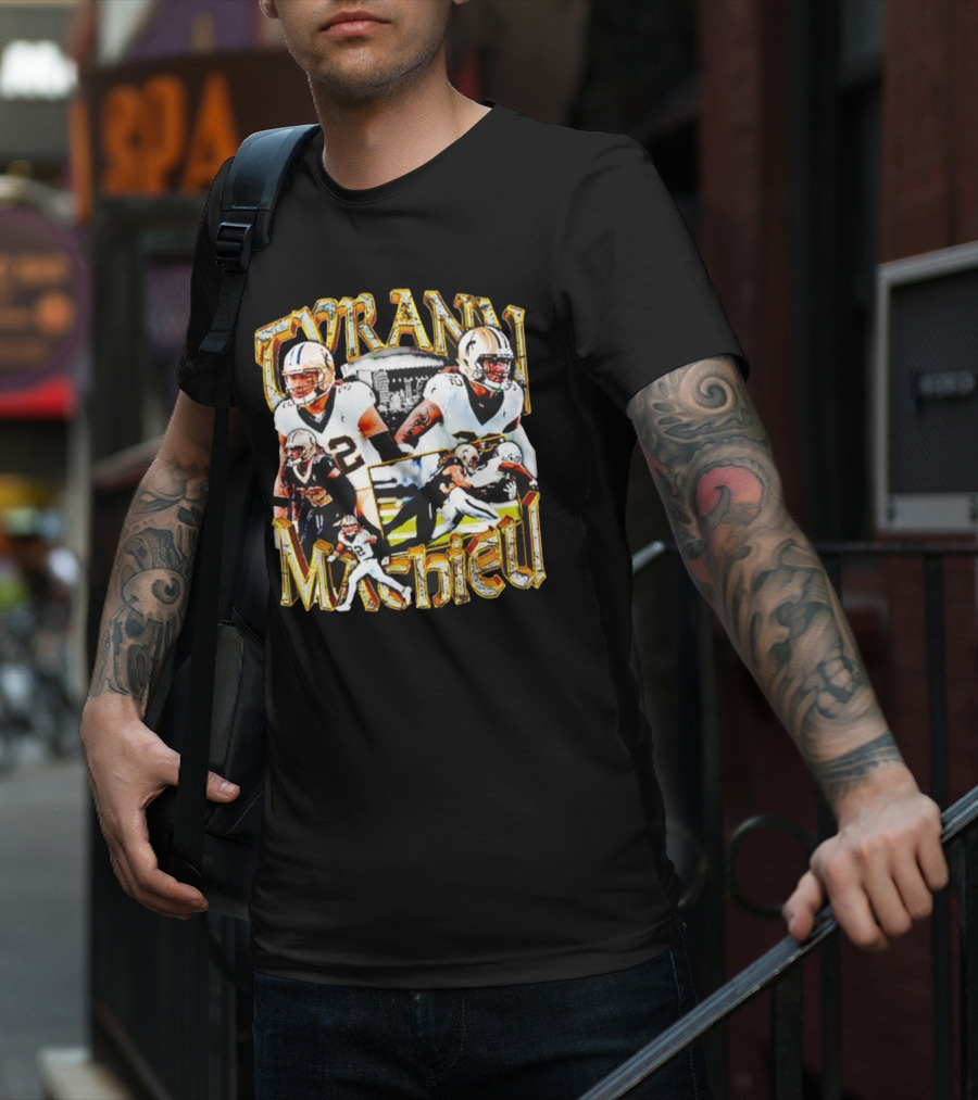 Tyrann Mathieu Football Legends New Orleans Dreams T-Shirt