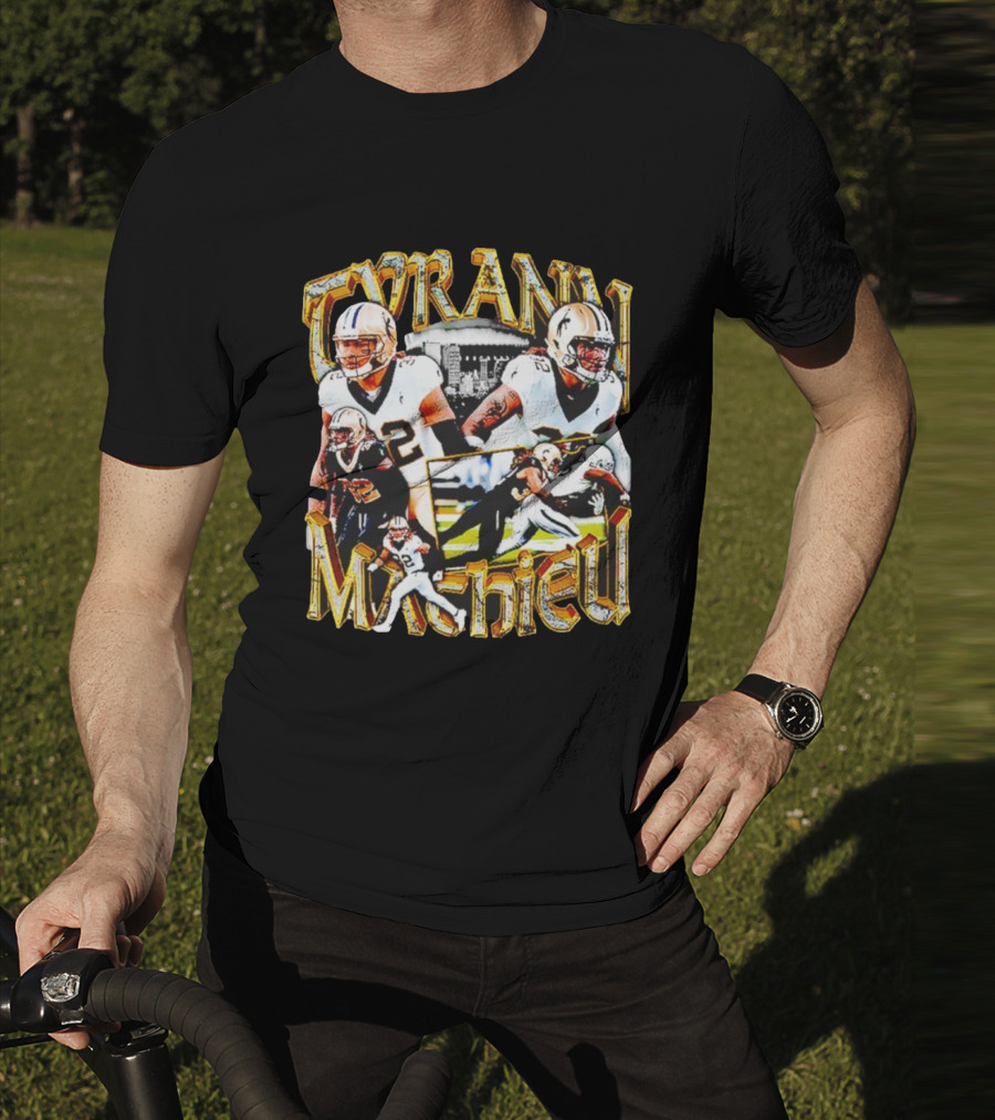 Tyrann Mathieu Football Legends New Orleans Dreams T-Shirt