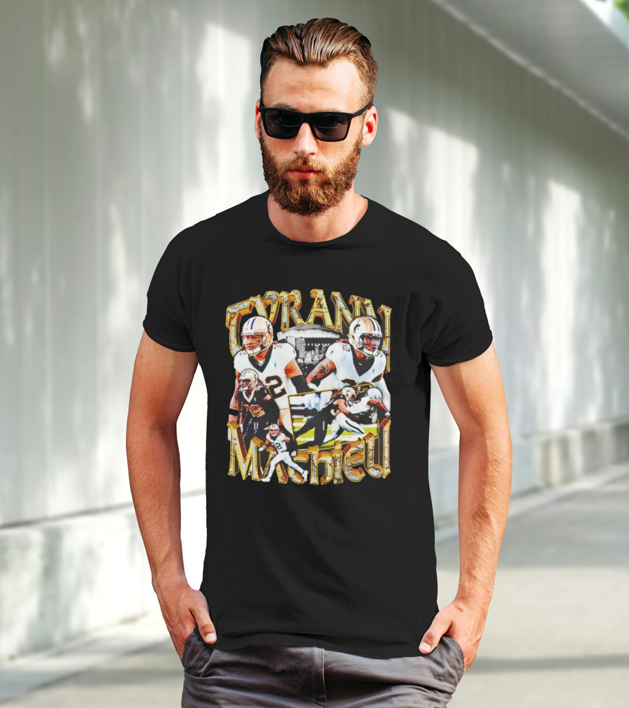 Tyrann Mathieu Football Legends New Orleans Dreams T-Shirt