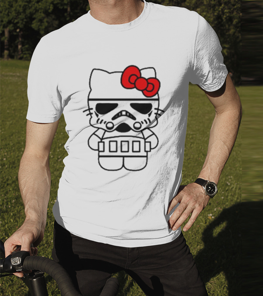 Hello Kitty Star Wars Stormtrooper Crossover T-Shirt